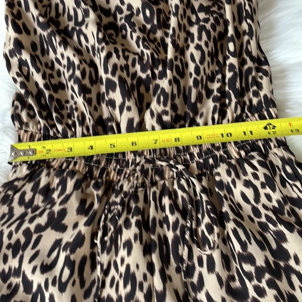 Tyche Leopard print strapless jumpsuit. NWT size Small - Picture 3 of 7